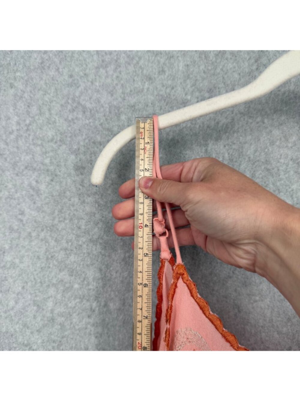 Free People Womens Love Me Two Times Tie Front Top Size M Pink Embroidered Boho - Picture 11 of 13